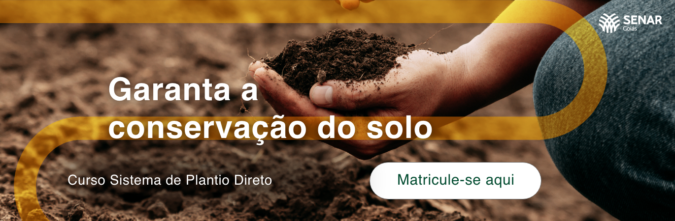 banner do curso Sistema de Plantio Direto