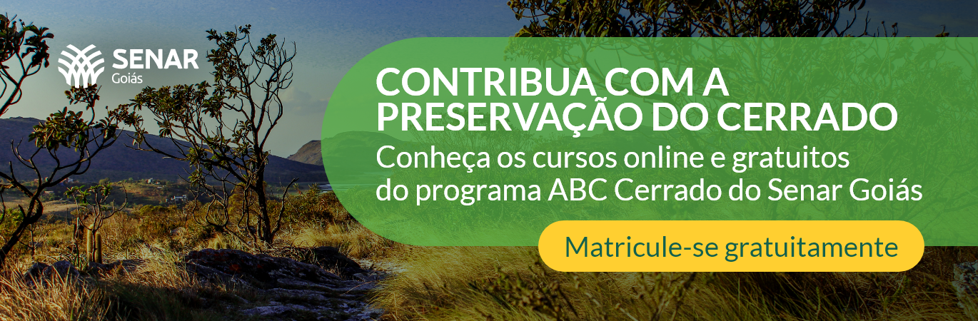 Banner para o Programa ABC Cerrado