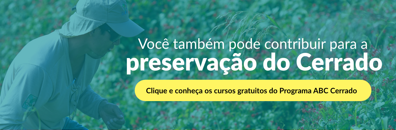 banner para o Programa ABC Cerrado
